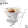 Kaffeefilter SANDRO, Gr. 4