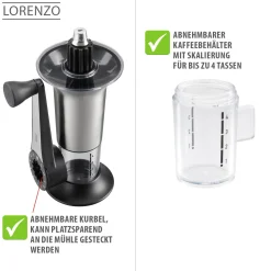 Kaffeemühle LORENZO
