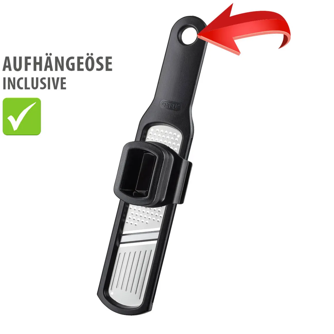 Knoblauchreibe/-Hobel RAFINO