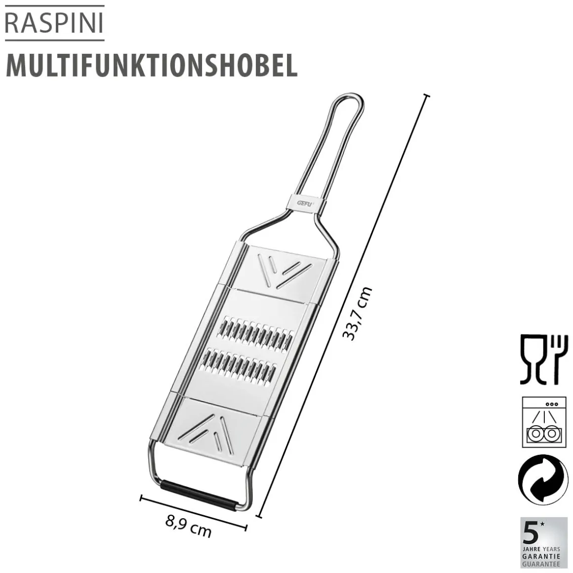 Multifunktionshobel RASPINI