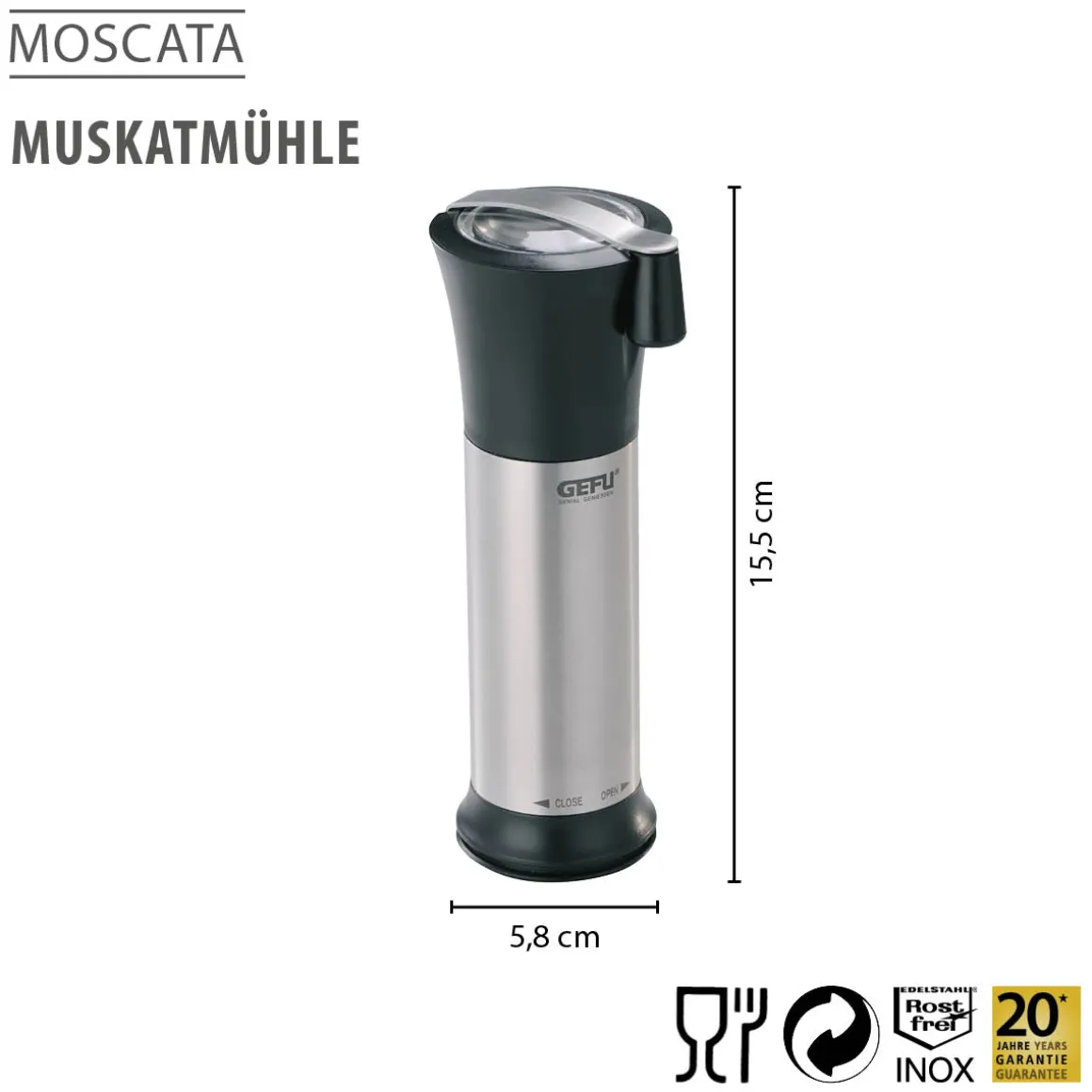 Muskatmühle MOSCATA