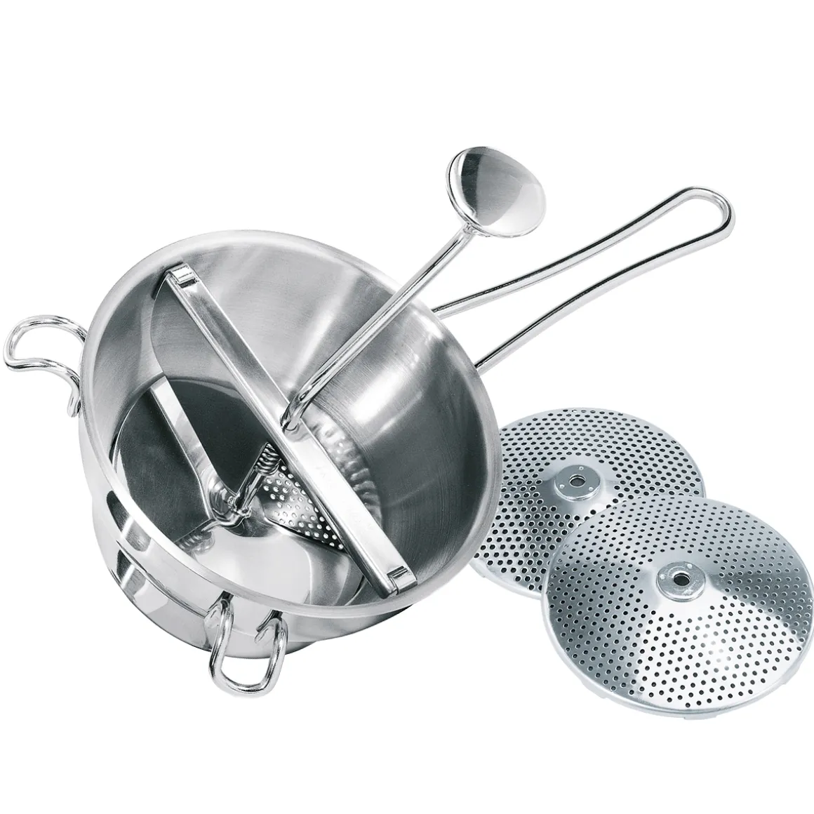 Passiergerät ORIGINAL FLOTTE LOTTE®, multifunktional mit 2 Lochscheiben