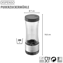 Puderzuckermühle DISPENSO
