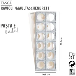 Ravioli-/Maultaschenbrett TASCA, 3tlg.