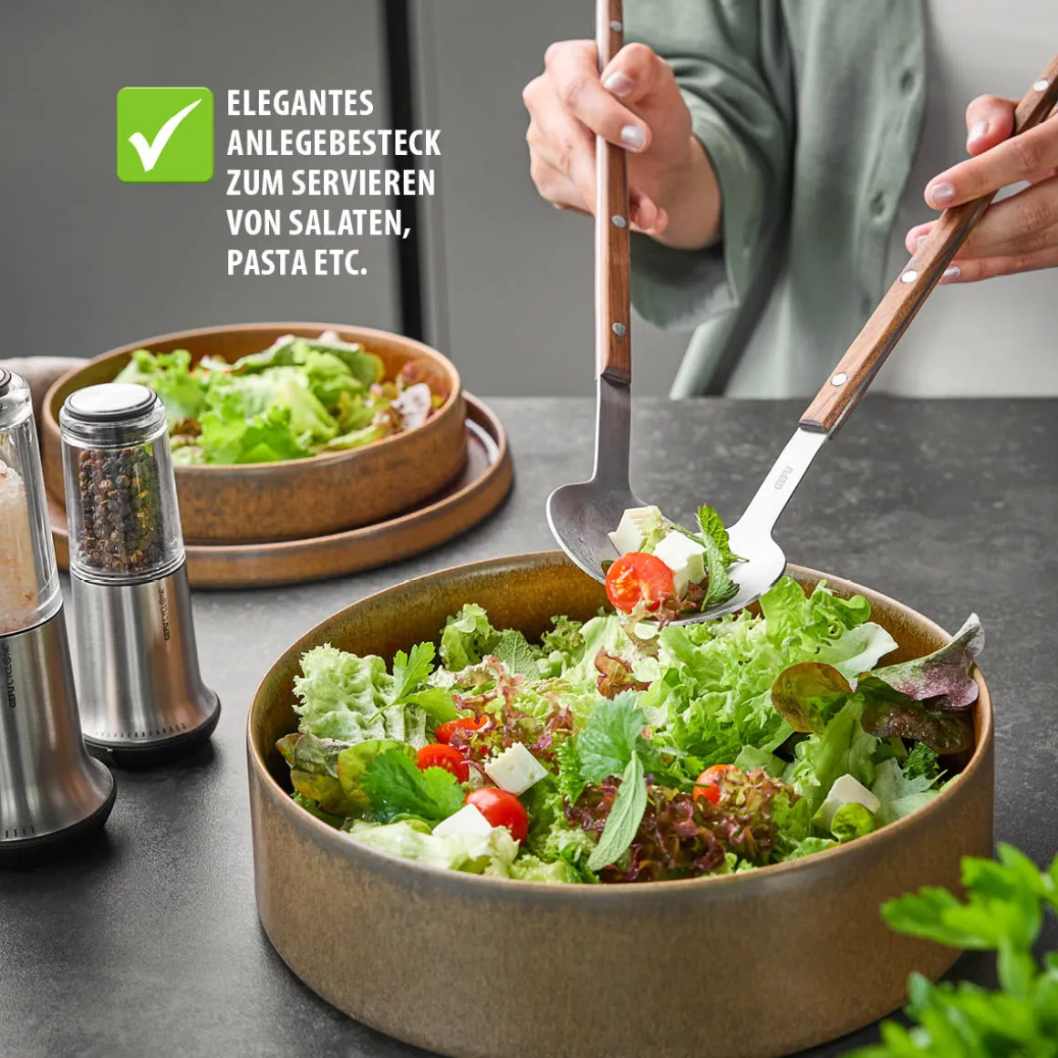 Salatbesteck FILIGO, 2-teilig
