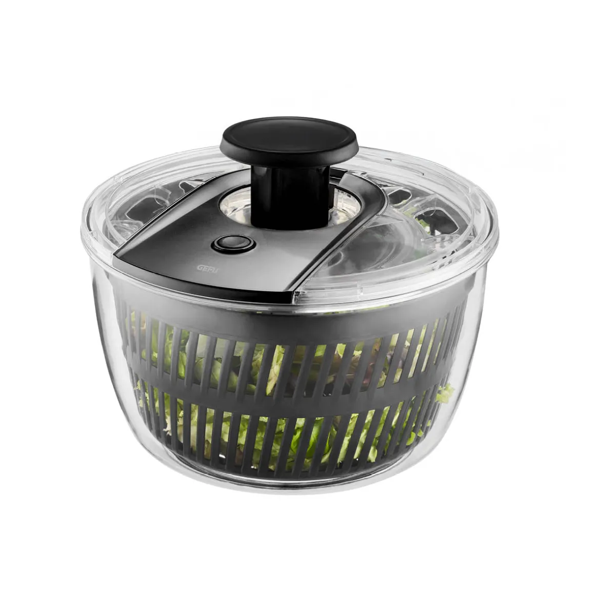 Salatschleuder mit Push-Mechanismus, 5 L