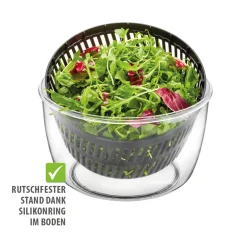 Salatschleuder mit Push-Mechanismus, 5 L
