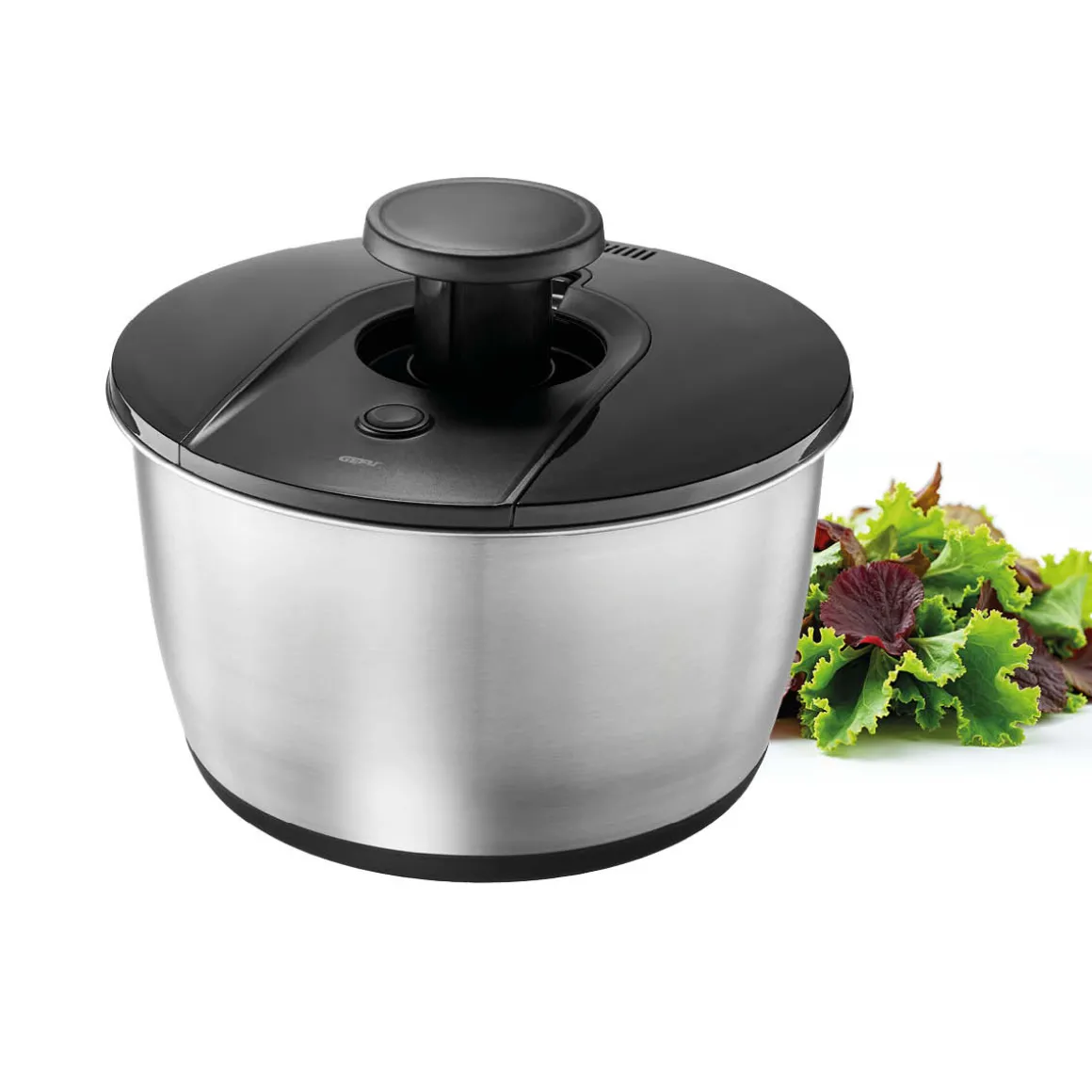 Salatschleuder PUSH IT, Edelstahl, 5 L