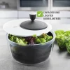 Salatschleuder ROTARE + Frischhaltedeckel, 4 L