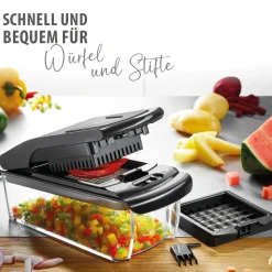 Würfel- und Stifteschneider inkl. Aufbewahrungsbehälter